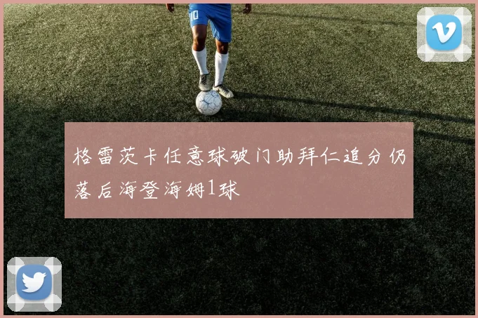 格雷茨卡任意球破门助拜仁追分仍落后海登海姆1球